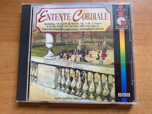 English sinfonia entente - english,