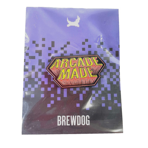 Brewdog pin badge bar - brewdog,