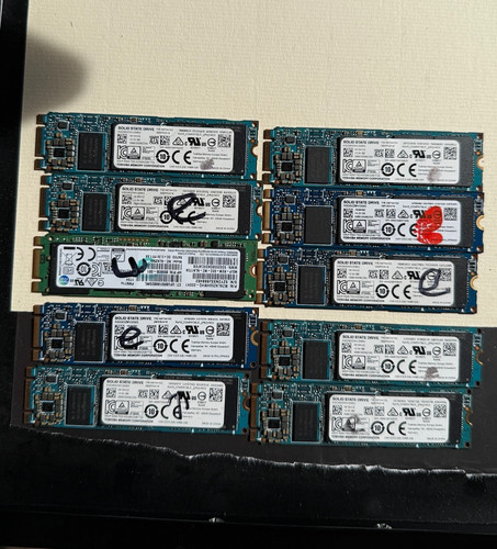 Lotto lavoro ssd 256 - ssd, m.2