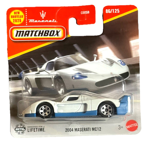 Matchbox 2004 maserati mc12 - maserati,