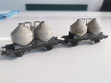 2 carri cisterna trenini elettrici jousef anni 70/80