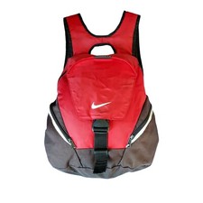 Early 2000's Y2K Nike Vintage Backpack - Red Black