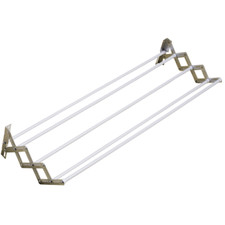 stendibiancheria a pantografo estensibile cm 80 stendino da parete muro