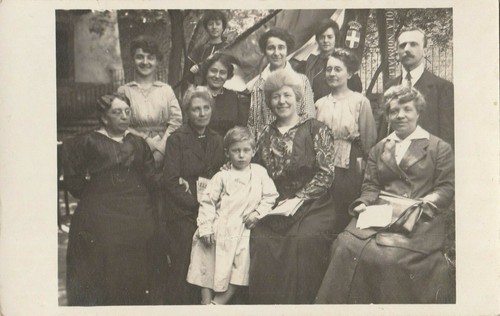 Foto cartolina donne femme