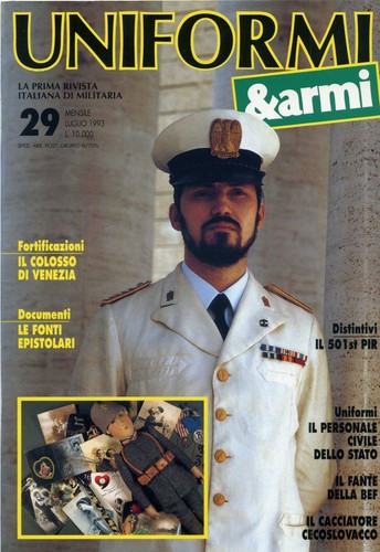 Uniformi armi 29 del - 29,