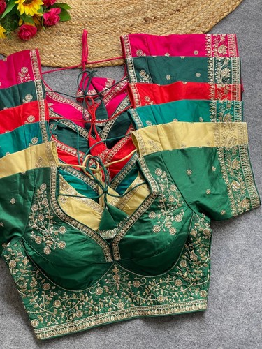 Readymade sari blouse designer - readymade,