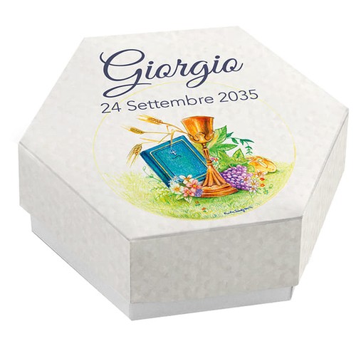 Set astucci esagonale - set,
