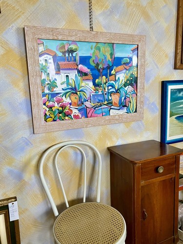 Quadro con paesaggio - quadro,