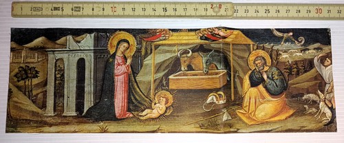 Santino tessuto nativita - santino, nativita'