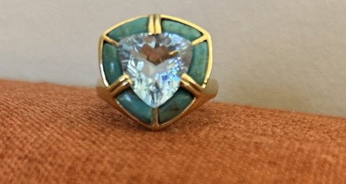 Anello bbj giallo - anello,