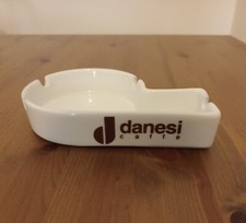 Posacenere ceramica Caffè Danesi Roma bar torrefazione tazzina Tobacciana 