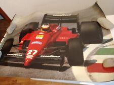 SCUDERIA FERRARI ,1987 MICHELE ALBORETO poster ufficiale FERRARI (ARBE ) 501/87