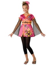 Killer Kimono Japanese Geisha Designer Girl Tween Costume by InCharacter M 10-12