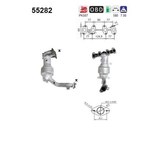 55282 catalizzatore per - 55282,