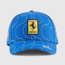 Cappellino Baseball Scuderia Ferrari F1 Team 2025 Edizione Speciale Monza Unisex - Blu