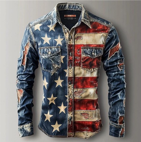Camicia uomo blu colore denim