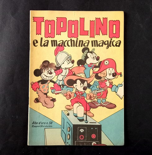 Albi oro topolino e - 58, la