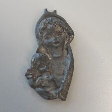 CIONDOLO MADONNA CON BAMBINO VINTAGE ANNI '70