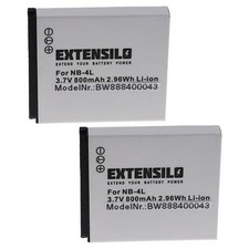 2x Batteria per Canon Digital
