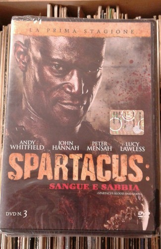 Dvd spartacus sangue sabbia - spartacus,
