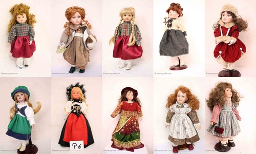 Belle bambole porcellana - 10,