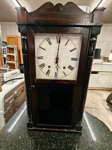 Antico orologio mensola - da,