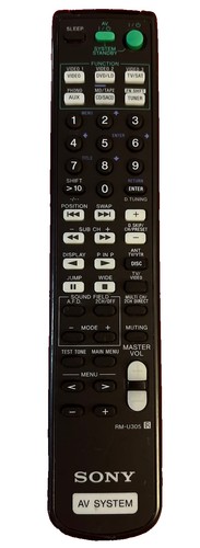Sony u305 telecomando - rm-u305,