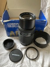 Obiettivo Zoom cosina 100-300 mm 1:5.6-6.7 mc macro 55 Nikon