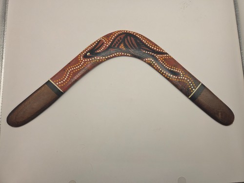 Autentico boomerang legno - in,