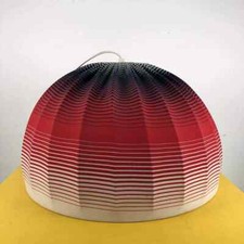 lampadario in tessuto optical