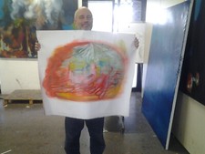 Marco Cingolani olio su tela  enorme