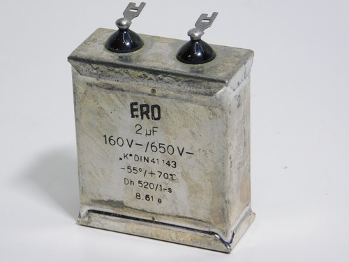 2uf 160 650vcc condensatore - 2uf,