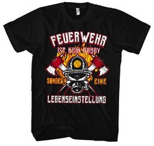 T-shirt uomo vigili del fuoco