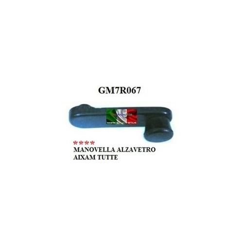 Manovella alzavetri sx - manovella,