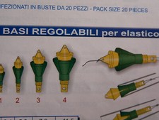 1 Base per elastico regolabile