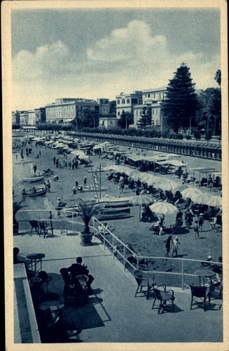 Cartolina anzio italia - anzio,
