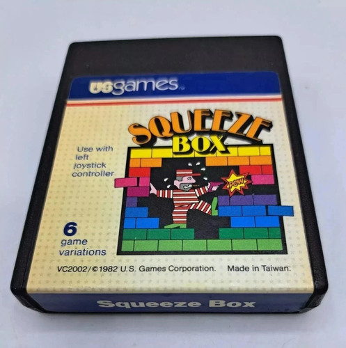 Squeeze box vintage atari 2600 - atari,