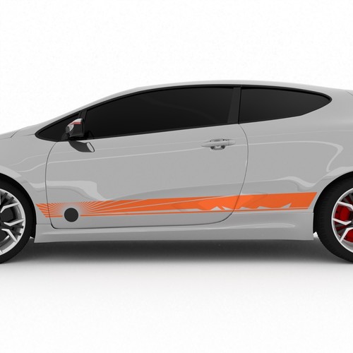 Strisce laterali tuning set - tuning, |