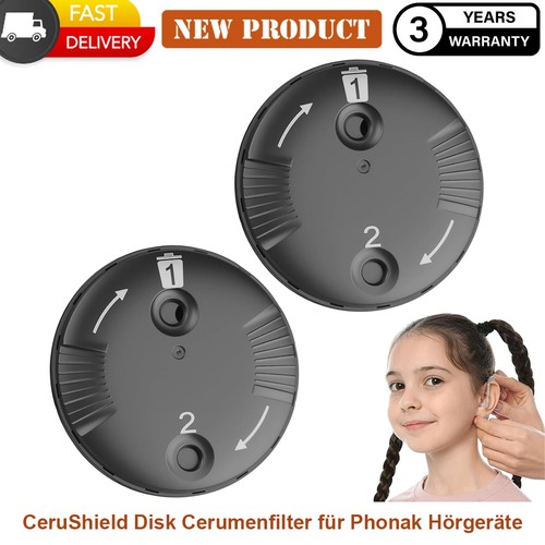 Filtro cerume cerushield disk - filtro,