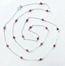 Collana in argento 925 lunga