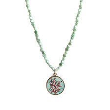Collana Ninfea con Perle