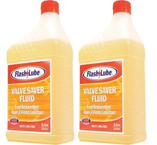 2 x FLASHLUBE Bottiglie di Ricarica 1Litro GPL Gas Auto