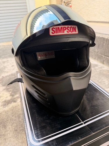 Casco simpson outlaw con - casco,