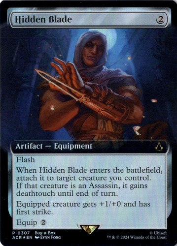 Hidden blade foil - hidden,