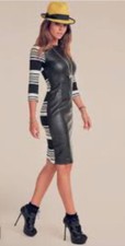 Denny rose abito vestito - rose,