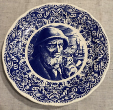 Piatto decorativo Boch  Delfts/ blu-da appendere -vecchio marinaio