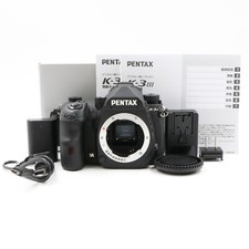[Quasi come nuovo] Pentax K-3 Mark III corpo nero (numero di otturatori: 81068)