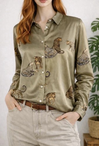 Zara blusa lunga raso - blusa,