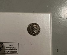 Antica moneta d'argento Magna Grecia IV sec a.C.