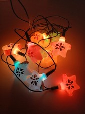 luci per albero di natale vintage  serie da 10 Luci Stelle 